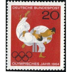 DEP3/S Alemania Federal Germany Nº319 1964 JJOO Tokyo Lujo DEP3/S Alemania Federal Germany Nº319 1964 JJOO Tokyo Lujo