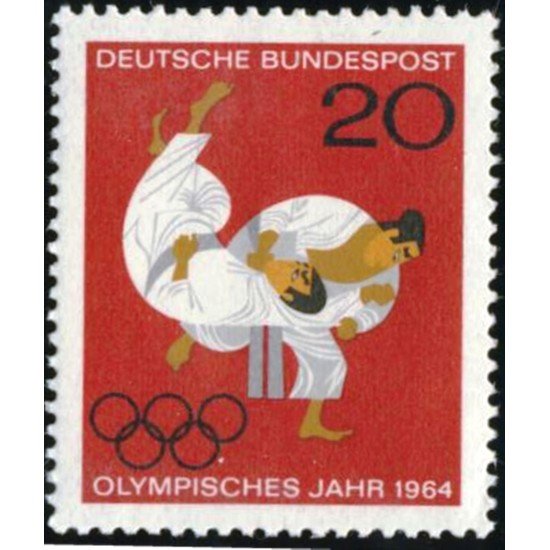 DEP3/S Alemania Federal  Germany  Nº319  1964 JJOO Tokyo Lujo