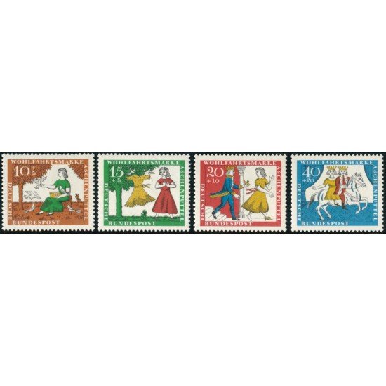 FAU5/S Alemania Federal  Germany   Nº 352/55  1965  Sorteo obras de beneficencia Lujo