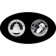 China onza de plata 2020 Oso Panda 10 yens Silver plata Ag