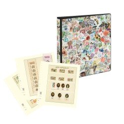 Lindner 3702-DTB Oferta completa: Carpeta de anillas LINDNER con diseño de sellos que incluye 2 paquetes de hojas T-blank o dT-blank a su elección Lindner 3702-DTB Oferta completa: Carpeta de anillas LINDNER con diseño de sellos que incluye 2 paquetes de hojas T-blank o dT-blank a su elección