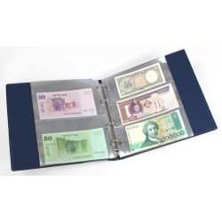 Lindner K-G173-B Álbum de KOBRA con 20 hojas transparentes para billetes, 210 x 230 mm, azul Lindner K-G173-B Álbum de KOBRA con 20 hojas transparentes para billetes, 210 x 230 mm, azul