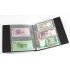 Lindner K-G173-S Álbum de KOBRA con 20 hojas transparentes para billetes, 210 x 230 mm, negro