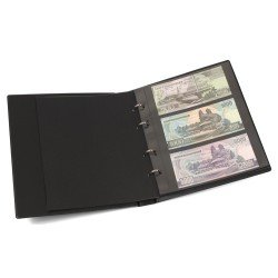 Lindner K-G23-S Álbum para billetes en formato de fdc con 10 hojas, negro Lindner K-G23-S Álbum para billetes en formato de fdc con 10 hojas, negro