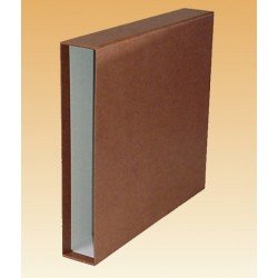 Lindner K-AK2K-H Estuche protector KOBRA para tapa de anillos AK2B y AK3B, en color marrón claro Lindner K-AK2K-H Estuche protector KOBRA para tapa de anillos AK2B y AK3B, en color marrón claro