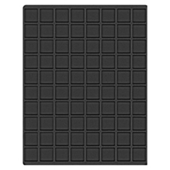 Lindner 2180CE Bandeja 24 mm para monedas con 80 compartimentos cuadrados Lindner 2180CE Bandeja 24 mm para monedas con 80 compartimentos cuadrados
