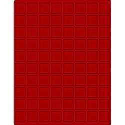 Lindner 2180E Bandeja 24 mm para monedas con 80 compartimentos cuadrados Lindner 2180E Bandeja 24 mm para monedas con 80 compartimentos cuadrados