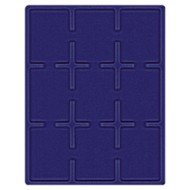 Lindner 2219ME Bandeja 63 x 85 mm con 9 compartimentos rectangulares  cápsulas para monedas US originales