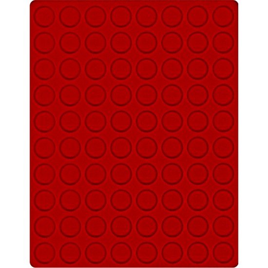 Lindner 2108E Bandeja 23,5 mm para monedas con 80 hoyos redondos Lindner 2108E Bandeja 23,5 mm para monedas con 80 hoyos redondos