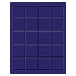 Lindner 2120ME Bandeja 47 mm para monedas con 20 huecos cuadrados Lindner 2120ME Bandeja 47 mm para monedas con 20 huecos cuadrados