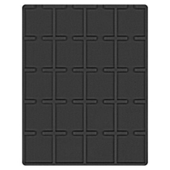 Lindner 2122CE Bandeja 50 mm para monedas con 20 huecos cuadrados para octos y marquitos Lindner 2122CE Bandeja 50 mm para monedas con 20 huecos cuadrados para octos y marquitos