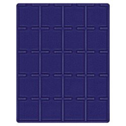 Lindner 2122ME Bandeja 50 mm para monedas con 20 huecos cuadrados para octos y marquitos Lindner 2122ME Bandeja 50 mm para monedas con 20 huecos cuadrados para octos y marquitos