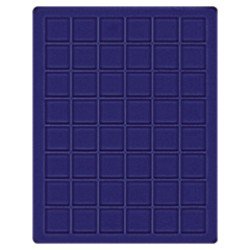 Lindner 2148ME Bandeja 30 mm para monedas con 48 compartimentos cuadrados Lindner 2148ME Bandeja 30 mm para monedas con 48 compartimentos cuadrados