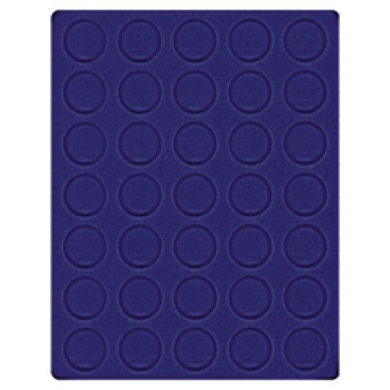 Lindner 2111ME Bandeja 32,5 mm para monedas con 35 hoyos redondos Lindner 2111ME Bandeja 32,5 mm para monedas con 35 hoyos redondos