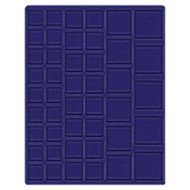 Lindner 2145ME Bandeja 24,28,39 y 44  mm monedas con 45 cuadrados sueltas  (SURT)
