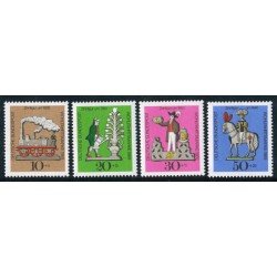 TRA1/FAU5/S Alemania Federal  Germany  Nº 469/72  1969 Sorteo de beneficencia-Figurillas-Lujo