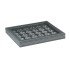 Lindner 2367-2537CE Estuche para monedas NERA M PLUS con plantilla para monedas en color negro con 30 hoyos redondos para cápsulas para monedas de hasta 37,5 mm