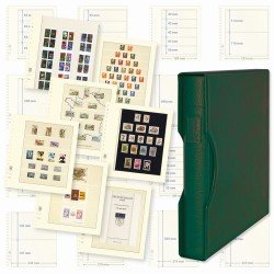 Lindner 1124TB-G Oferta completa: Juego de tapa de anillos REGULAR (1124) color verde, incl. 2 paquetes de hojas T-Blanko de su elección Lindner 1124TB-G Oferta completa: Juego de tapa de anillos REGULAR (1124) color verde, incl. 2 paquetes de hojas T-Blanko de su elección