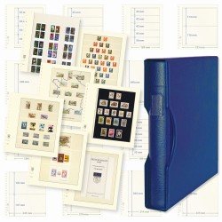 Lindner 1124TB-B Oferta completa: Juego de tapa de anillos REGULAR (1124) color azul, incl. 2 paquetes de hojas T-Blanko de su elección Lindner 1124TB-B Oferta completa: Juego de tapa de anillos REGULAR (1124) color azul, incl. 2 paquetes de hojas T-Blanko de su elección