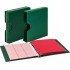 Lindner 1106NW-G Juego: Álbum para monedas karat CLASSIC con estuche protector, en color verde Incl. dos paquetes de 5 hojas de monedas karat de su elección