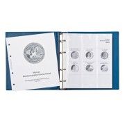Lindner 1117M2-B  Álbum pre-impreso para monedas conmemorativas de 10 euros. Tomo 2: 2010-2015 