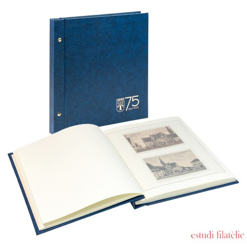 Lindner 4722SB-208 Por Aniversario – Álbum de colección para billetes, cartas postales, etc. con 30 hojas T-Blanco 