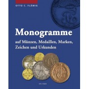 Monogramas en monedas, medallas, fichas, fichas y certificados