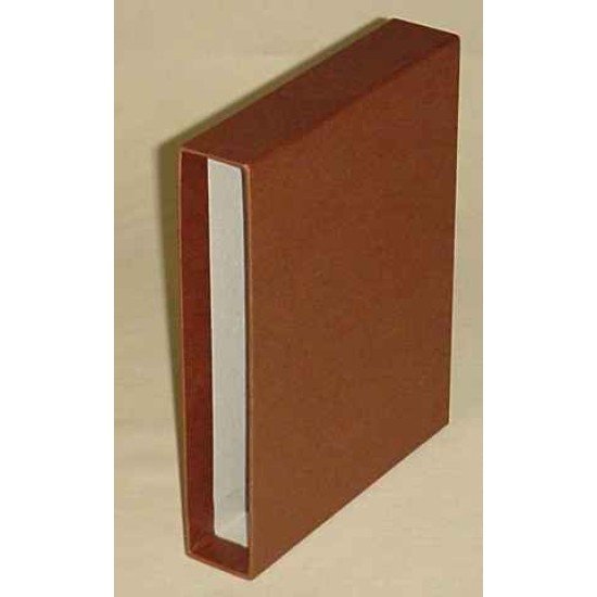 Lindner K-B2K-H Estuche protector KOBRA para álbum de pliegos pequeños B2, en color marrón claro. Lindner K-B2K-H Estuche protector KOBRA para álbum de pliegos pequeños B2, en color marrón claro.