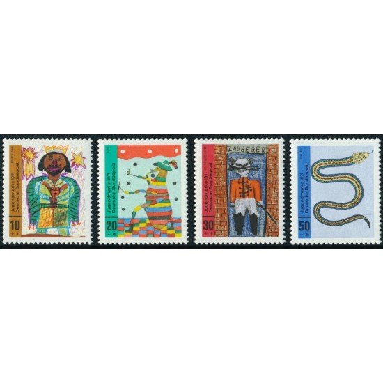 FAU5/S Alemania Federal  Germany  Nº 524/27  1971 Sorteo por la juventud Lujo