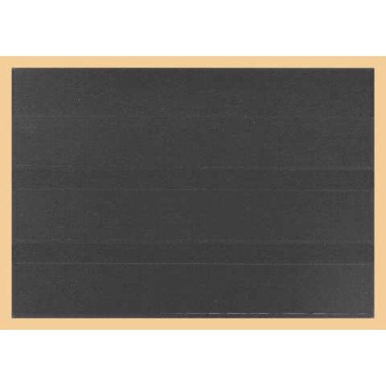 Lindner K-K03 Tarjeta para clasificar KOBRA en formato DIN A5 en cartón negro con 3 tiras