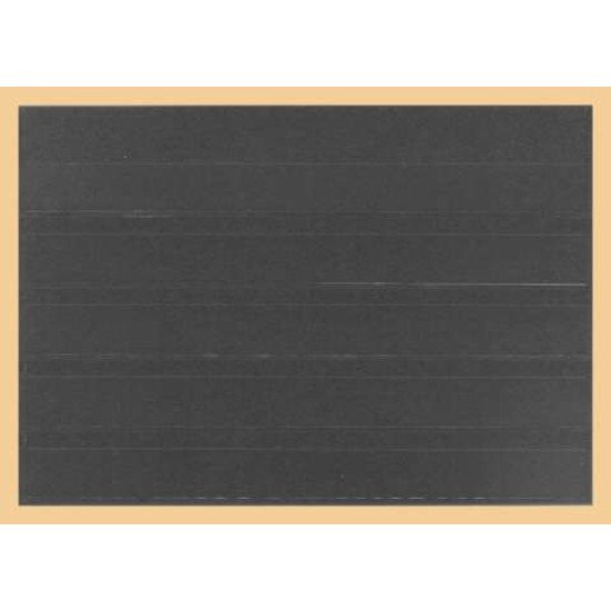 Lindner K-K05  Tarjeta para clasificar KOBRA en formato DIN A5 en cartón negro con 5 tiras