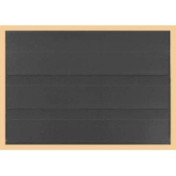 Lindner K-K13 Tarjeta para clasificar KOBRA en formato DIN A5 en plástico negro con 3 tiras Lindner K-K13 Tarjeta para clasificar KOBRA en formato DIN A5 en plástico negro con 3 tiras