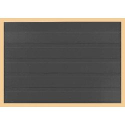 Lindner K-K15 Tarjeta para clasificar KOBRA en formato DIN A5 en plástico negro con 5 tiras Lindner K-K15 Tarjeta para clasificar KOBRA en formato DIN A5 en plástico negro con 5 tiras