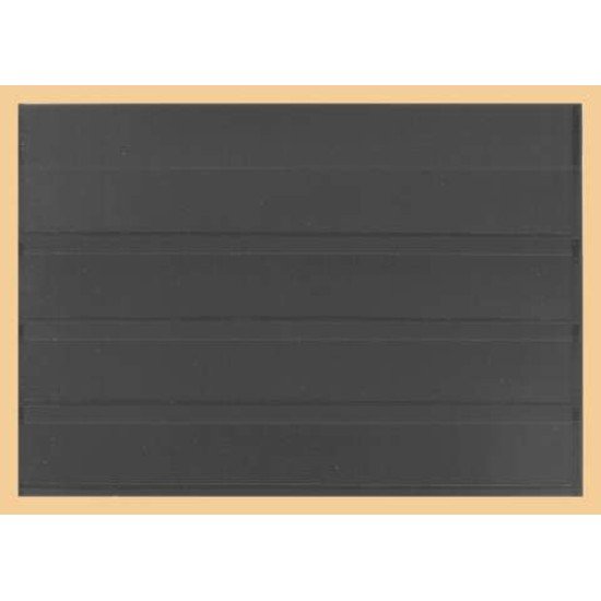 Lindner K-K14 Tarjeta para clasificar KOBRA en formato DIN A5 en plástico negro con 4 tiras Lindner K-K14 Tarjeta para clasificar KOBRA en formato DIN A5 en plástico negro con 4 tiras