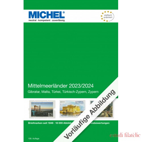 MICHEL Catálogo países mediterráneos 2023/2024 (E 9)