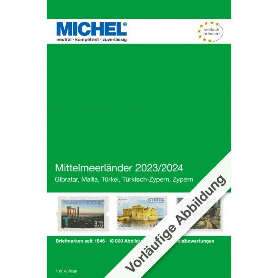 MICHEL Catálogo países mediterráneos 2023/2024 (E 9) MICHEL Catálogo países mediterráneos 2023/2024 (E 9)