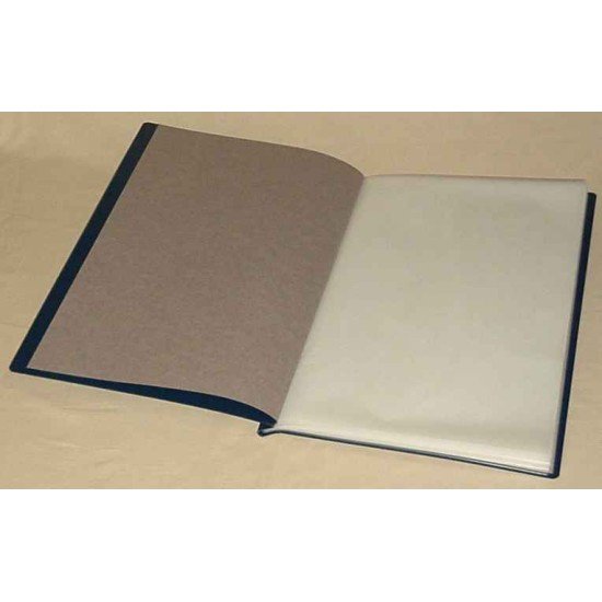 Lindner K-B7 Guardapliego KOBRA con 20 bolsillos dobles para 40 pliegos de hasta 320 x 520 mm, medida del álbum: 365 x 550 mm Lindner K-B7 Guardapliego KOBRA con 20 bolsillos dobles para 40 pliegos de hasta 320 x 520 mm, medida del álbum: 365 x 550 mm