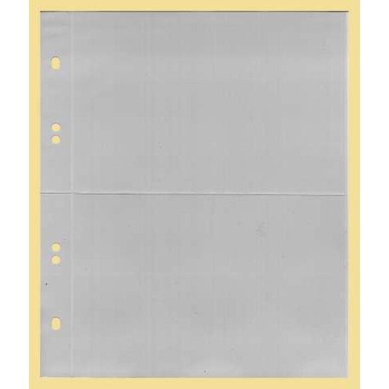 Lindner K-G32E Funda de repuesto KOBRA dividida para tarjetas postales y fotos de hasta 150 x 105 mm