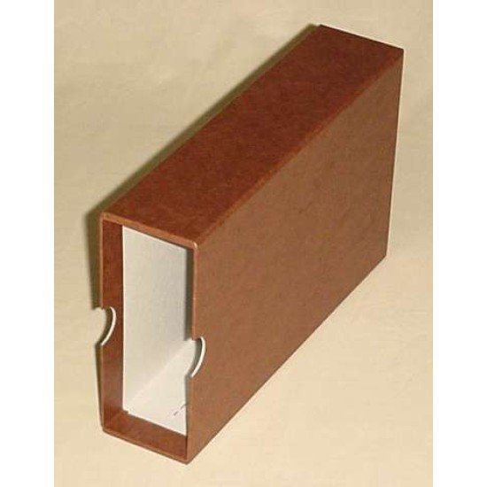 Lindner K-G3K-D Estuche protector KOBRA para álbumes para cartas G3, GS4 y G9, en color marrón claro Lindner K-G3K-D Estuche protector KOBRA para álbumes para cartas G3, GS4 y G9, en color marrón claro
