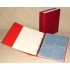 Lindner K-G54-R Álbum para tarjetas postales KOBRA, tapa de anillos vacía en color rojo, 315 x 282 mm