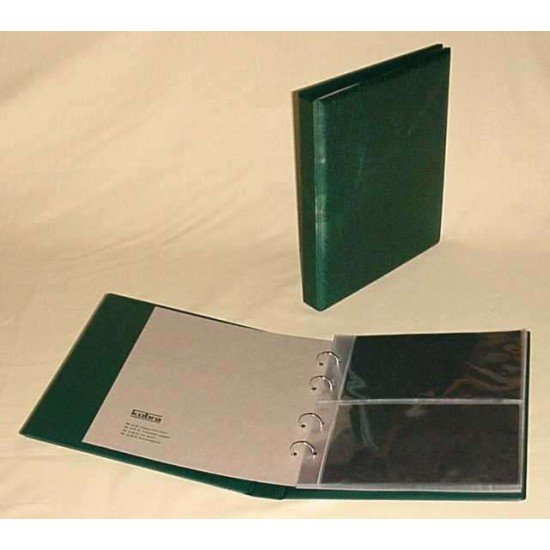 Lindner K-G22-G Álbum doble KOBRA FDC con 10 fundas transparentes divididas en color verde, 270 x 230 mm Lindner K-G22-G Álbum doble KOBRA FDC con 10 fundas transparentes divididas en color verde, 270 x 230 mm