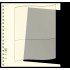 Lindner 802016 Hojas descriptivas, Formato 249 x 228 mm, negro, 100 piezas