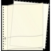 Lindner 802017 Hojas descriptivas, Formato 296 x 231 mm, blanco, 100 piezas 