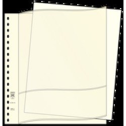 Lindner 802017 Hojas descriptivas, Formato 296 x 231 mm, blanco, 100 piezas Lindner 802017 Hojas descriptivas, Formato 296 x 231 mm, blanco, 100 piezas