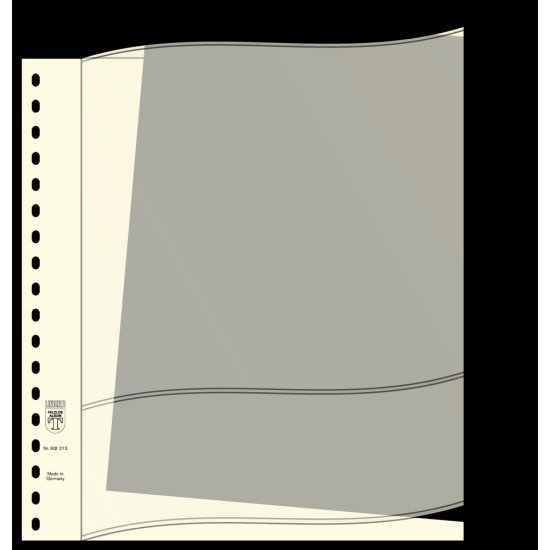 Lindner 802018 Hojas descriptivas, Formato 296 x 231 mm, negro, 100 piezas Lindner 802018 Hojas descriptivas, Formato 296 x 231 mm, negro, 100 piezas