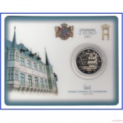 Luxemburgo 2023 Cartera Oficial Coin Card 2 € conmemorativos Cámara de los Diputados