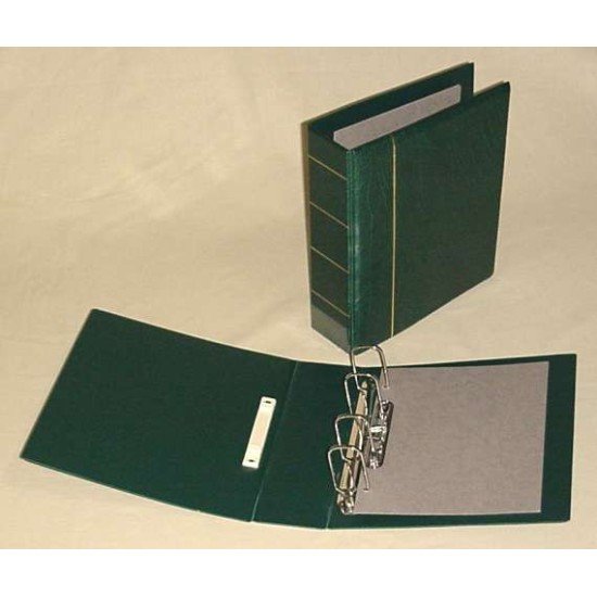 Lindner K-G19B-G Tapa de anillos vacía KOBRA-Binder Maxi, en color verde, 245 x 225 mm Lindner K-G19B-G Tapa de anillos vacía KOBRA-Binder Maxi, en color verde, 245 x 225 mm