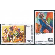 PI2  Alemania Federal  Germany Nº 673/74  1974 Expresionismo aleman Lujo