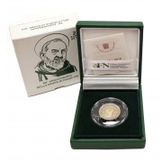 Vaticano 2018 Cartera Oficial Estuche Moneda 2€ euros proof 50 Aniversario de la muerte del Padre Pío