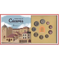 España Spain 2023 Cartera Oficial Euros + 2€ Cáceres España Spain 2023 Cartera Oficial Euros + 2€ Cáceres